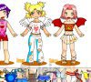 Hinata, Temari i Sakura
