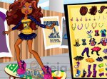 Clawdeen na deskorolce