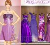 Purpurowe suknie