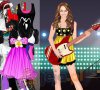 Miley Cyrus z gitarą