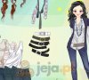 Bluzka i jeansy