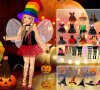 Holloweenowa dziewczynka