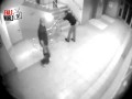 Pijany facet spada kilka pięter w dół i szczęśliwie ląduje
