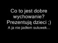 Co to jest dobre wychowanie?
