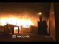 Choinka staje w płomieniach, po chwili cały pokój