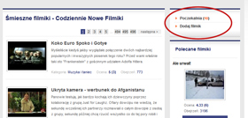 Poczekalnia lista