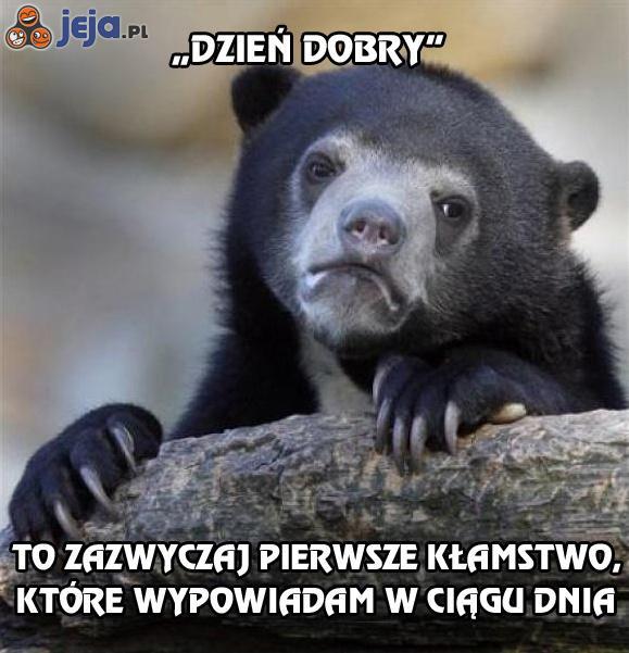 "Dzień dobry" - obrazki Jeja.pl