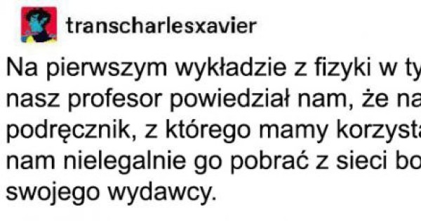 Ciekawy wykładowca Jeja pl