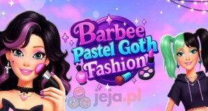 Barbie jako pastelowa gotka