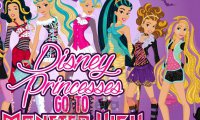 Księżniczki Disneya wybierają się do Monster High