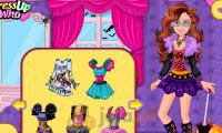 Barbie i Halloween w klimacie Monster High