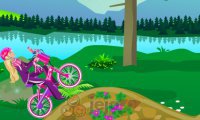 Barbie na rowerze