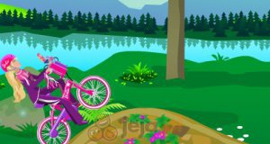 Barbie na rowerze
