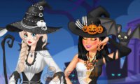 Czerń i biel w Halloween
