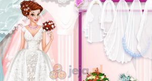 Księżniczki w salonie sukien ślubnych