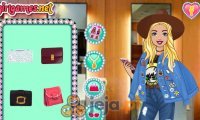 Barbie na urodzinach Roszpunki
