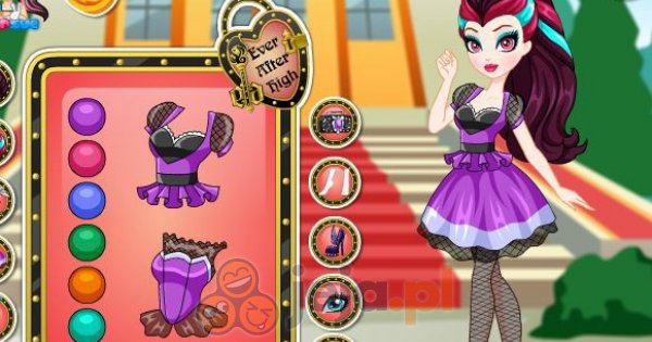 raven queen dress up game