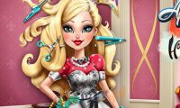 Zwariowana fryzura Apple White