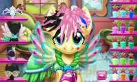 Fluttershy u fryzjera