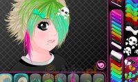 Fryzura emo