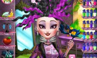 Raven Queen u fryzjera