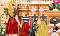Księżniczki i świąteczny pokaz mody
