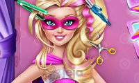 Zwariowana fryzura super Barbie