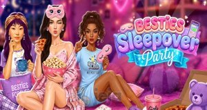 Besties na piżamowej imprezie