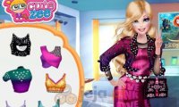 Kolorowy styl Barbie