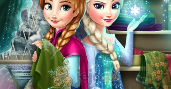 Elsa I Anna W Wspolczesnej Styliacji Gry Dla Dziewczyn