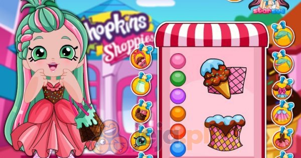 Peppa-Mint z Shopkins Shoppies - ubieranki Jeja.pl
