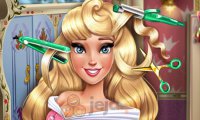 Zwariowana fryzura Aurory