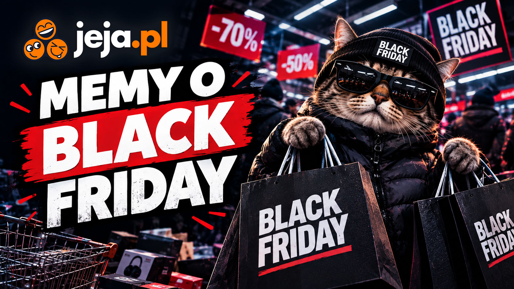 Nie oszczędzaj na śmiechu! Oto najlepsze memy o Black Friday