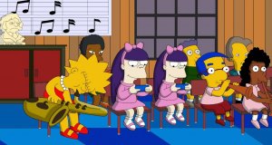 Intro Simpsonów z postaciami z Family Guy