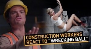 Miley Cyrus oczami budowlańców