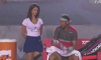 Samokontrola tenisisty Nadala