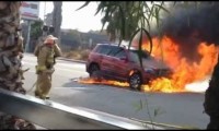 Pojazdy w ogniu