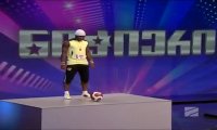 Piłkarz akrobata w gruzińskim Mam Talent