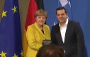 Przemówienie Merkel i Tsipras'a