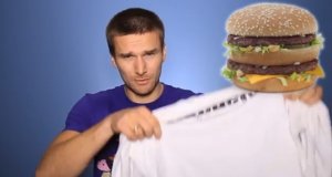 Test proszku Persil i wielkości kanapek z McDonalda i Burger Kinga