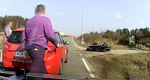 Kompilacja wypadków na polskich drogach
