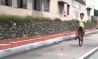 Chiński rower jednokołowy