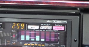Niezwykłe radio kasetowe Kenwood KRC999 II (1988)