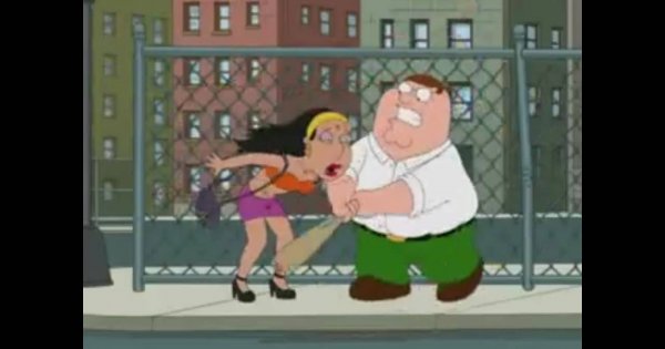 Family Guy - nauka jazdy przy GTA