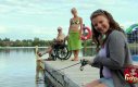 Ukryta kamera - niepełnosprawny na pomoście