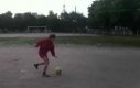 Młody piłkarski snajper