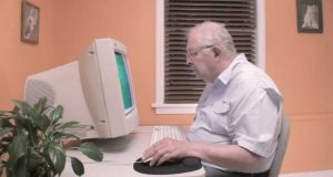 Stary komputer Piotrka