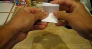 Otwieranie piwa za pomocą papieru