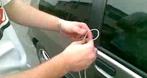 Kradzież samochodu sznurkiem