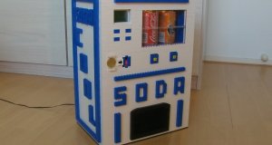 Automat z napojami z Lego